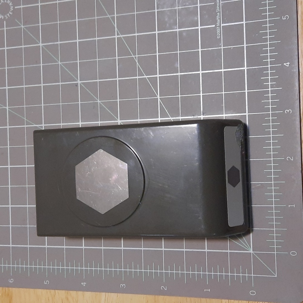 Hexagon paper punch stampin up